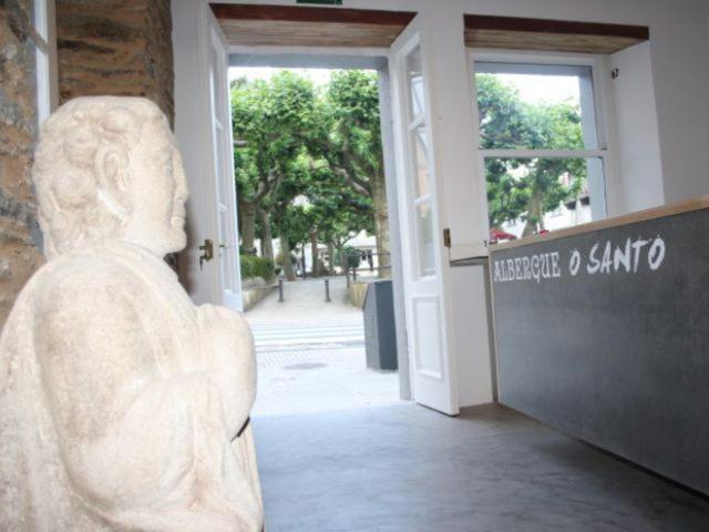 Albergue O Santo Arzúa Zewnętrze zdjęcie